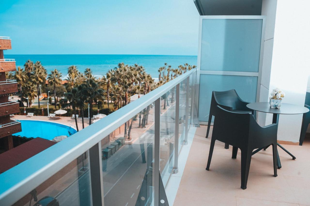 Miramar Primera Linea De Playa 오로페사델마르 외부 사진