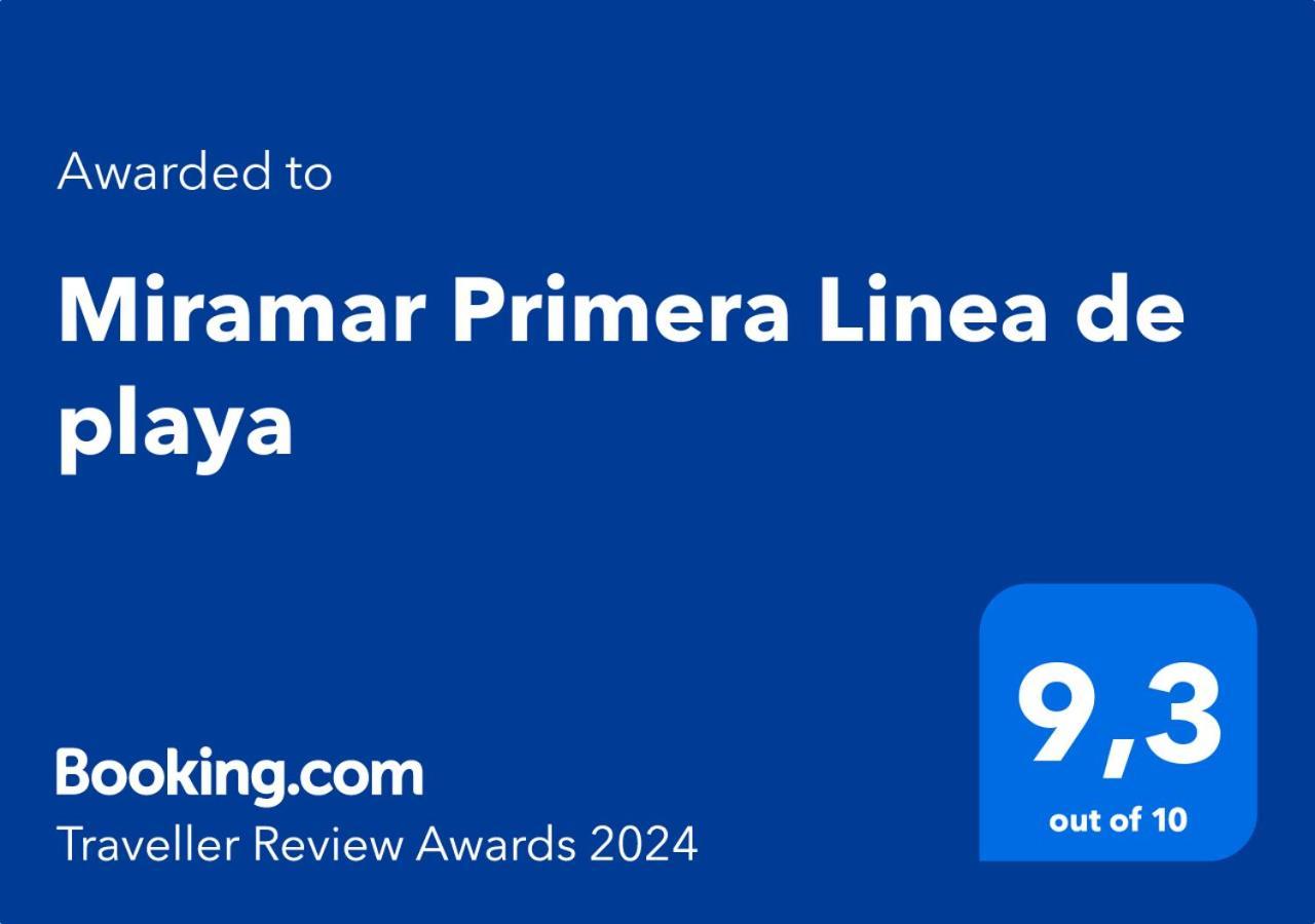 Miramar Primera Linea De Playa 오로페사델마르 외부 사진
